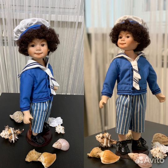 Кукла фарфоровая