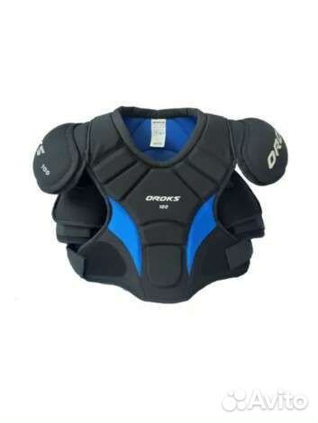 Новый нагрудник хоккейный 100 подростковый, L