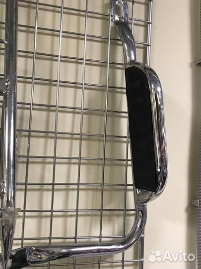 Багажник в сборе с боковыми подножками Альфа