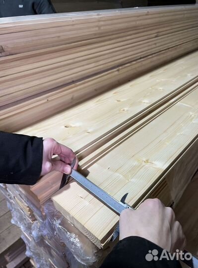 Сосна/ёлка Доска сухая строганная сорт ав