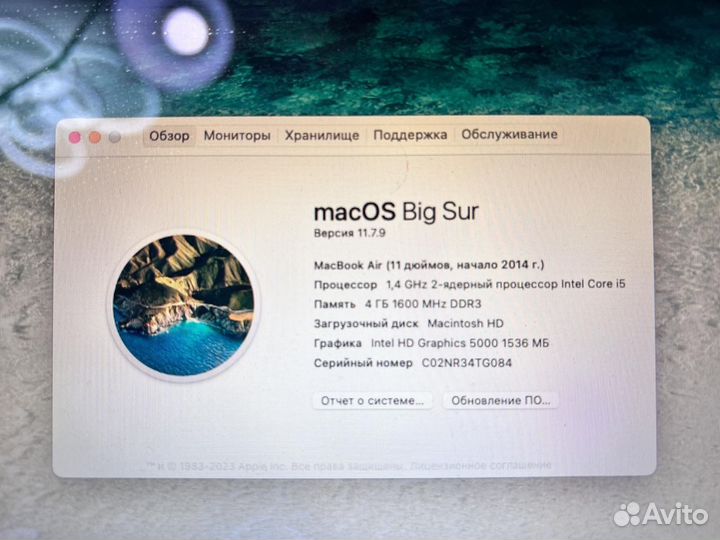 Apple MacBook Air 11 2014