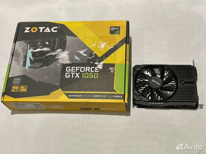 Nvidia Zotac GeForce GTX 1050 2GB GTX1050 2гб 2g