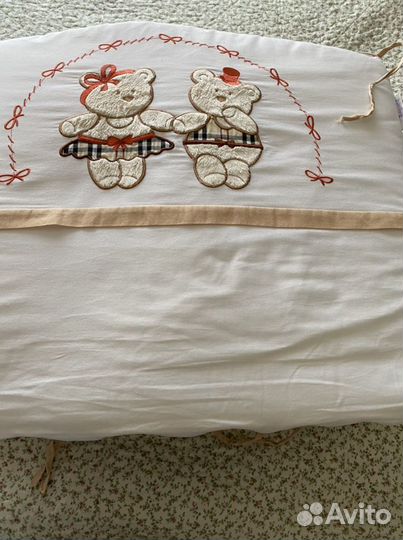 Бортики в детскую кроватку