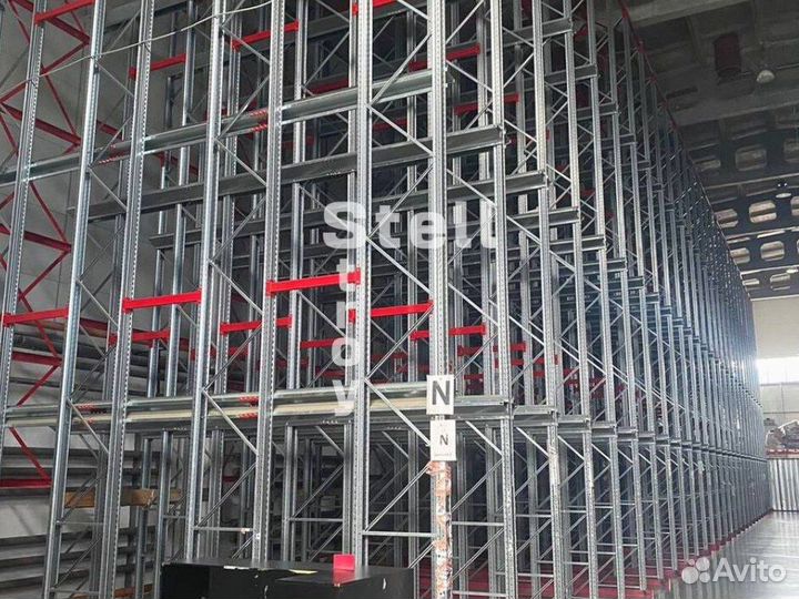 Фронтальные стеллажи