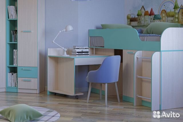 Кровать чердак