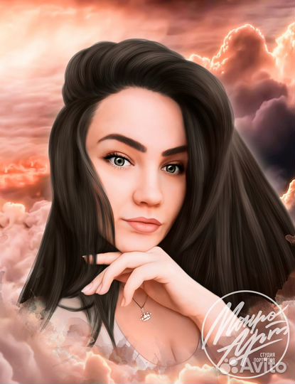 Портрет и картина на холсте по фото на заказ