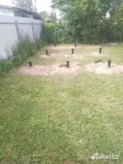 Винтовые сваи + монтаж