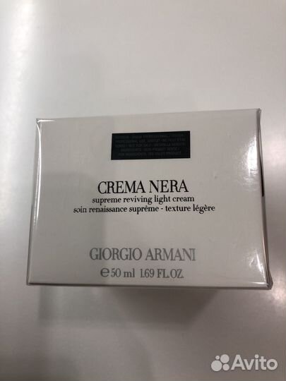 Armani Crema nera Armani крем для лица