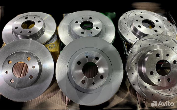 Диски переднего тормоза
