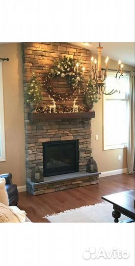 Камин декор