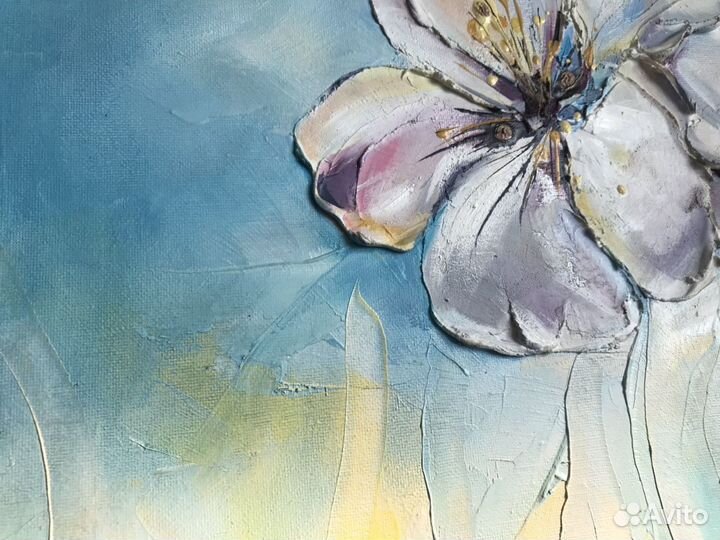 Картина маслом готовая работа