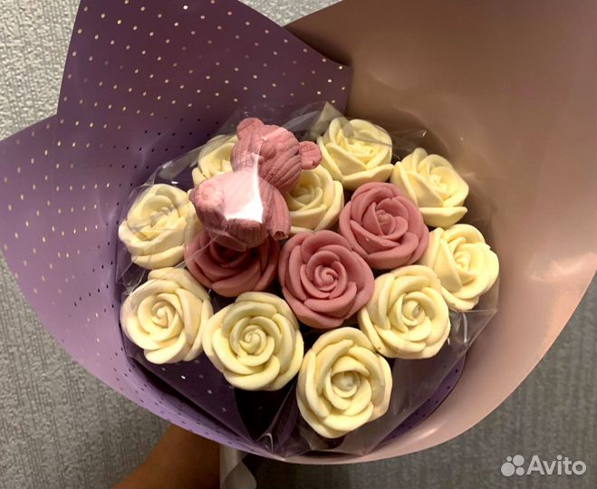 Шоколадные цветы