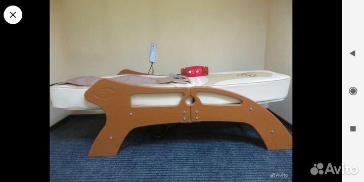 Термотерапевтическая массажная кушетка