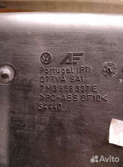 Бардачок багажника фольксваген шаран 2002 год