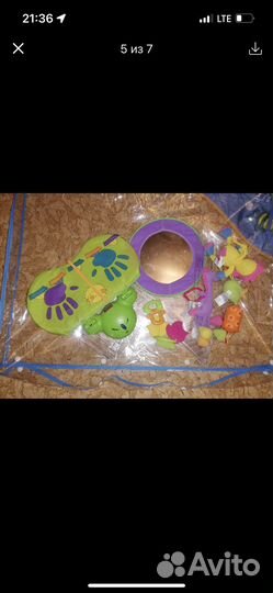 Развивающий коврик tiny love