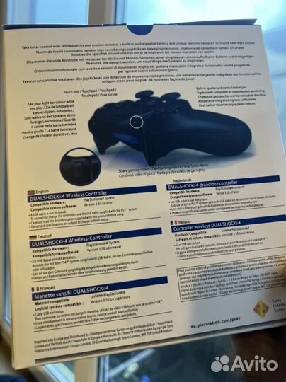 Sony PS4 беспроводные джойстики доставка