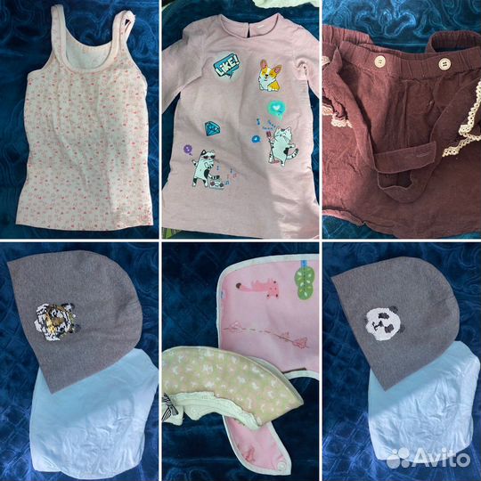 Вещи для девочки пакетом