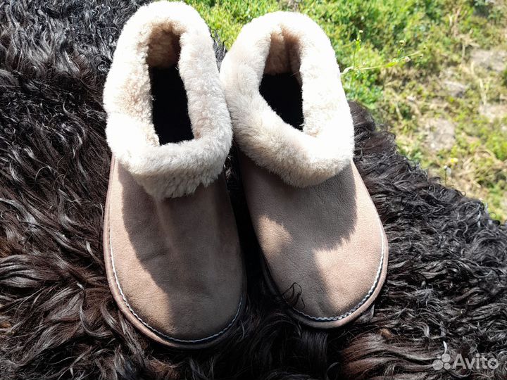 Чуни из овчины