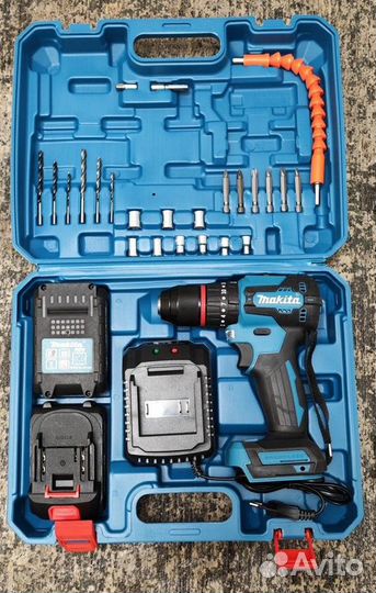 Шуруповерт ударный makita 48V, 42 м/п 13мм, 46v