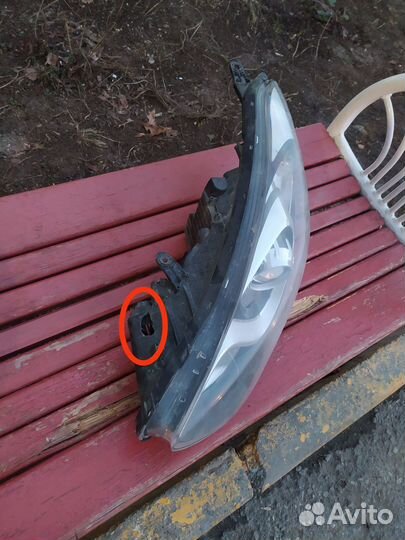 Фара левая hyundai i30
