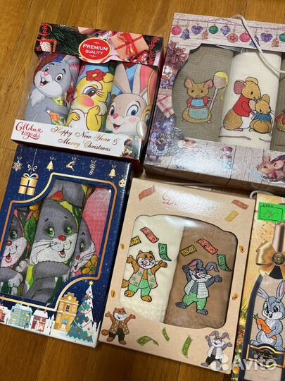 Полотенце новое банное кухонное в коробке подарок