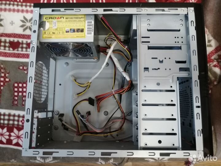 Продам корпус с блок питания и DVD CD