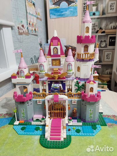 Замок конструктор lego