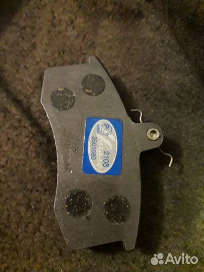 Колодки тормозные, передние для ваз