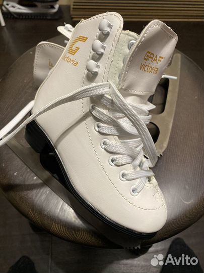 Коньки для девочки 16,5 cm размер 27 Graf Victoria