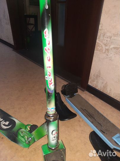 Самокат и снегокат