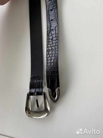 Ремень женский черный