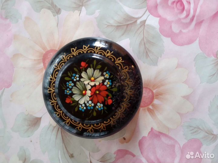 Хохлома. Рог.шкатулка