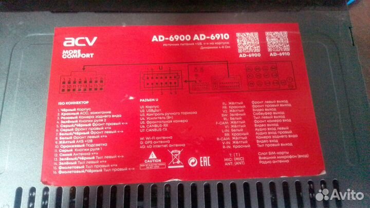 Магнитола 2 din