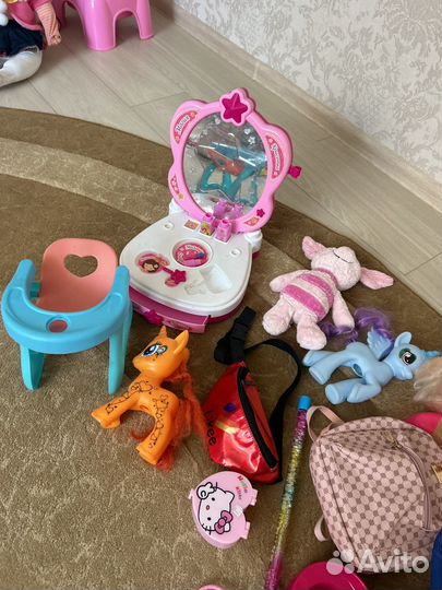 Детские игрушки для девочек пакетом