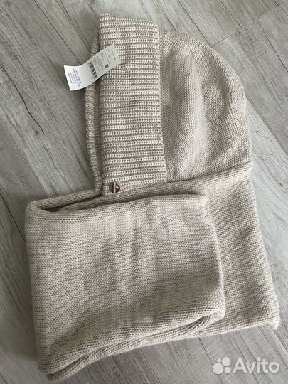 Капор снуд женский вязаный