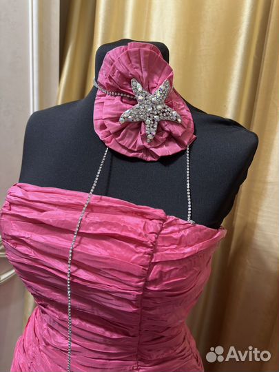 Платье вечернее винтажное из Америки