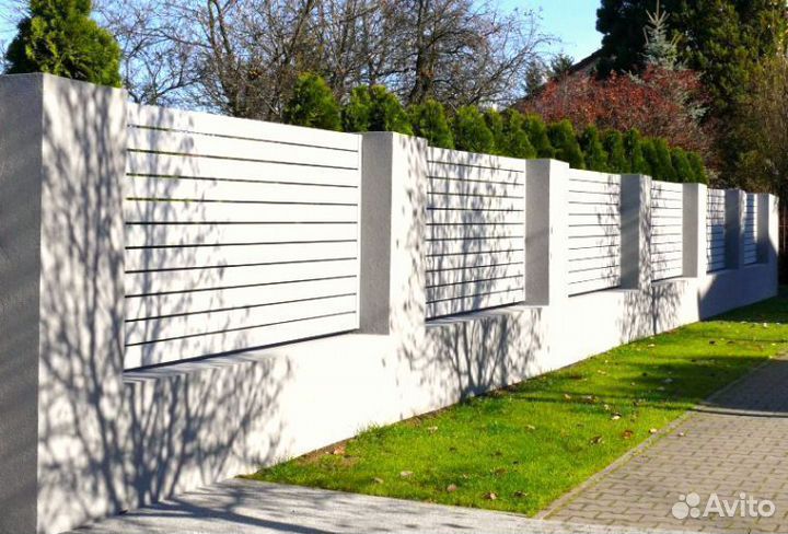 Забор Ранчо металлический