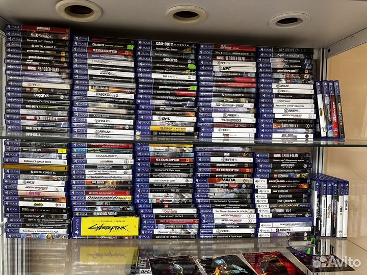 Диски на ps4 (возможен обмен)