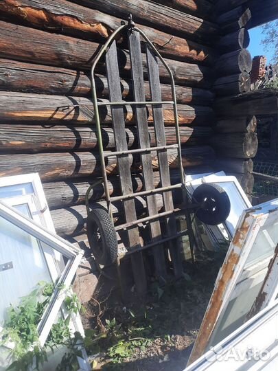 Телега на мотоблок бу