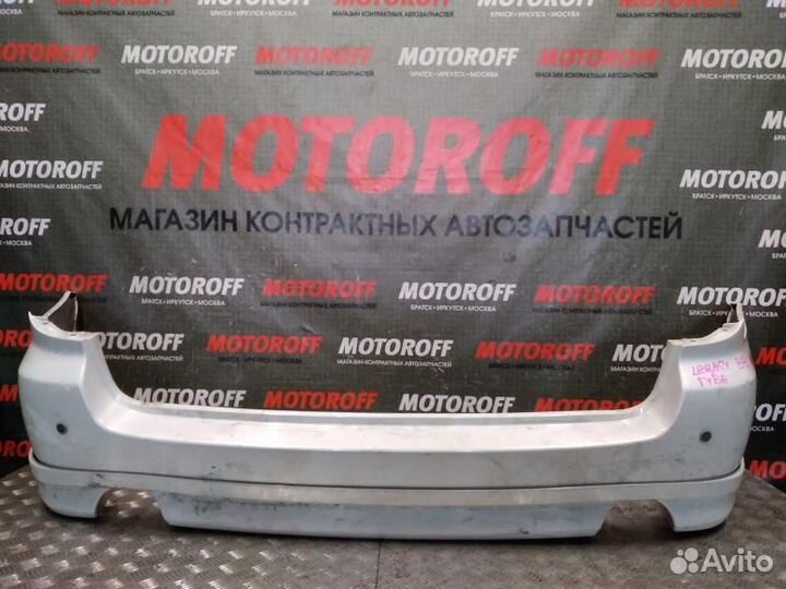 Бампер задний Легаси BP5 светлый губа А24