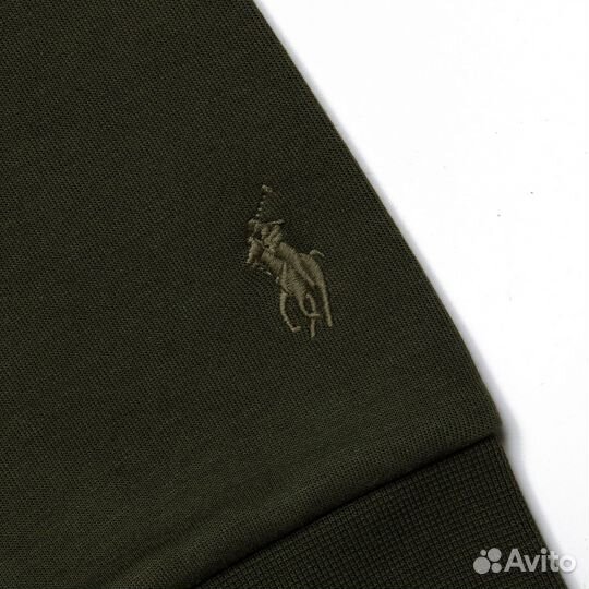 Толстовка оливкового цвета Polo Ralph Lauren