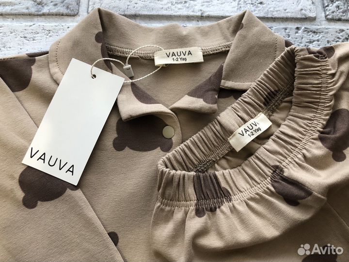 Пижама Vauva новая 86, 92
