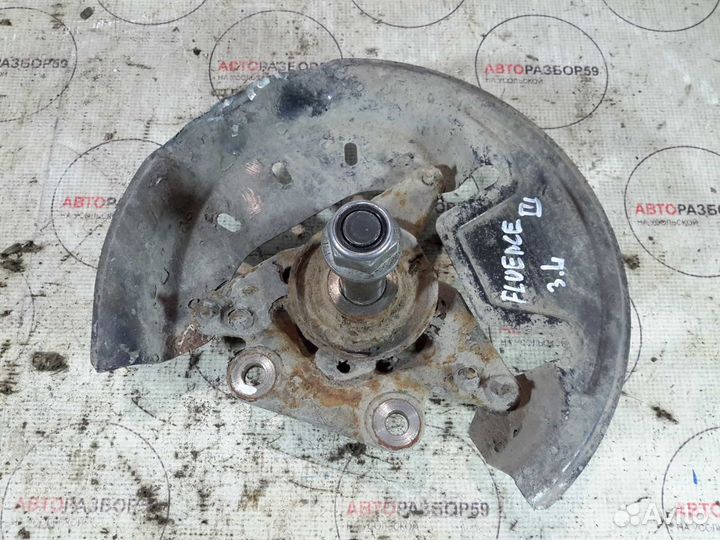 Цапфа левая Renault Fluence