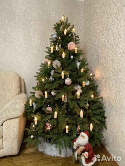 Исскуственнпя литая елка