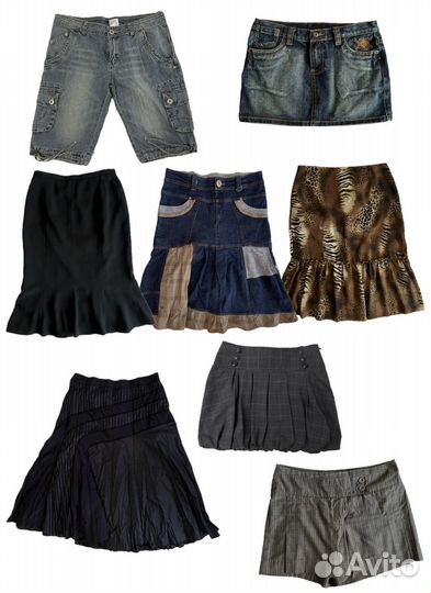 Юбки и шорты винтаж y2k