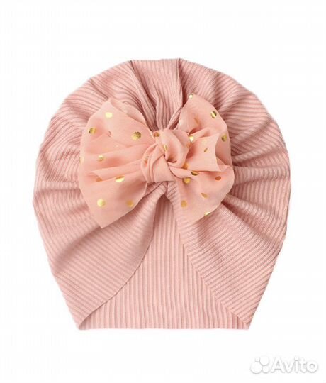 Шапочка чалма много цветов