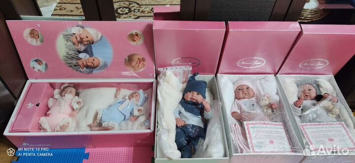 Новый реборн Antonio Juan/реборны-близнецы Arias