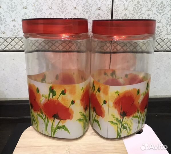 Баночки для кухни(стекло)
