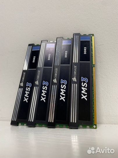 Оперативная память ddr3 4х4gb 1600