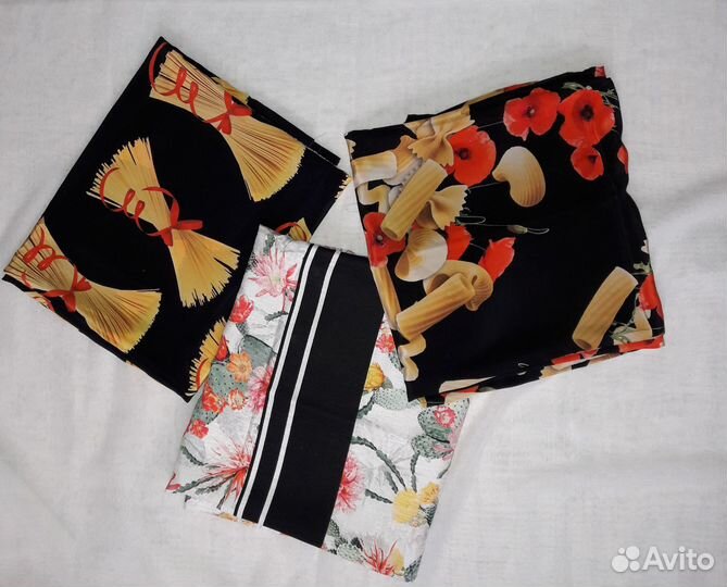 Ткань шелк отрезы DG Италия